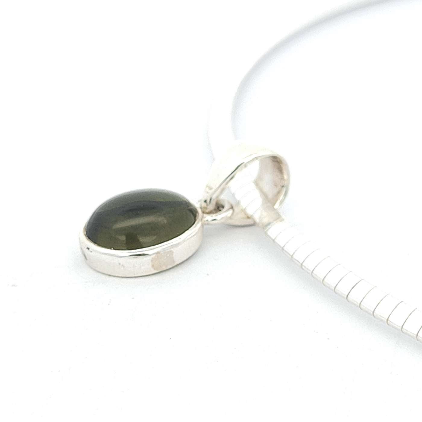 Green Tourmaline Pendant - Monique - boothandbooth